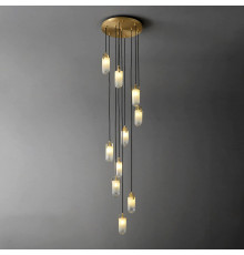 Люстра каскад Delight Sorno MT9056-10H brass