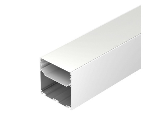 Основное фото Алюминиевый профиль Arlight LINE-S-7575-2000 WHITE 041858: Купить в Интернет магазин освещения GCSVET.RU