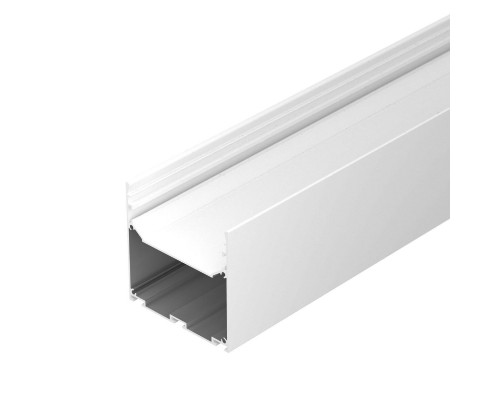 Дополнительное фото Алюминиевый профиль Arlight LINE-S-7575-2000 WHITE 041858: Купить в Интернет магазин освещения GCSVET.RU