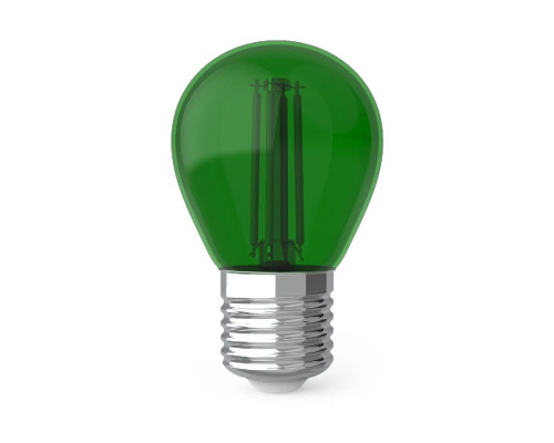 Основное фото Лампа светодиодная Gauss Basic Filament E27 4W green 10512042-G: Купить в Интернет магазин освещения GCSVET.RU
