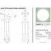 Дополнительное фото Люстра подвесная Simple Story 1022-LED30PL: Купить в Интернет магазин освещения GCSVET.RU