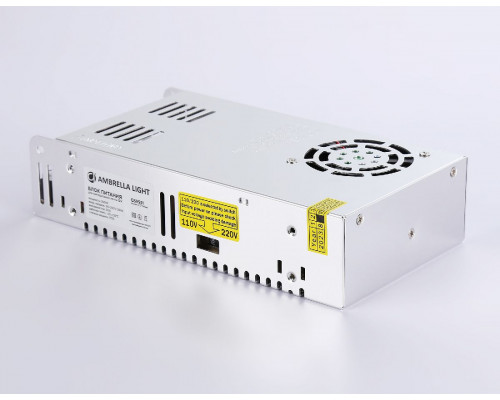 Дополнительное фото Блок питания Ambrella Light LED Driver 12V 360Вт AC90-260 30A IP20 GS9551: Купить в Интернет магазин освещения GCSVET.RU