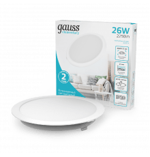 Светильник встраиваемый Gauss Elementary Downlight 997520224