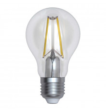 Филаментная лампа светодиодная (UL-00004867) Uniel E27 12W 4000K прозрачная LED-A60-12W/4000K/E27/CL PLS02WH