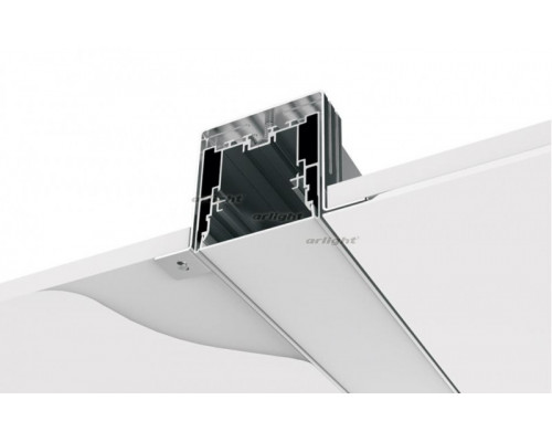Основное фото Профиль с экраном Arlight S2-LINE-10570-2500 ANOD+OPAL 021175: Купить в Интернет магазин освещения GCSVET.RU