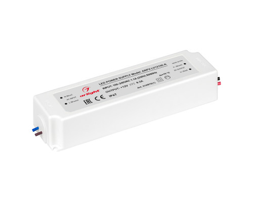 Основное фото Сетевой адаптер Arlight ARPV-LV12100-A (12V, 8.3A, 100W) 018970(1): Купить в Интернет магазин освещения GCSVET.RU