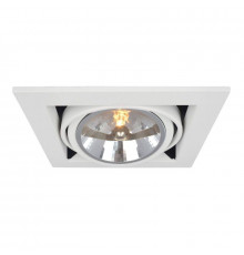 Светильник встраиваемый Arte Lamp Cardani A5935PL-1WH