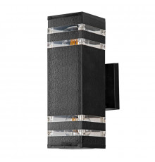 Светильник настенный для улицы Arte Lamp Hadar A4421AL-2BK