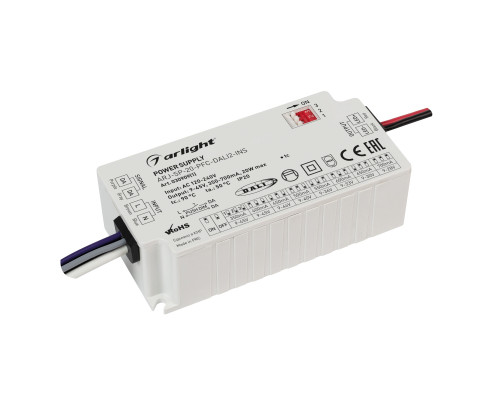 Основное фото Сетевой адаптер Arlight ARJ-SP-20-PFC-DALI2-INS (20W, 9-45V, 0.35-0.7A) 030909(1): Купить в Интернет магазин освещения GCSVET.RU