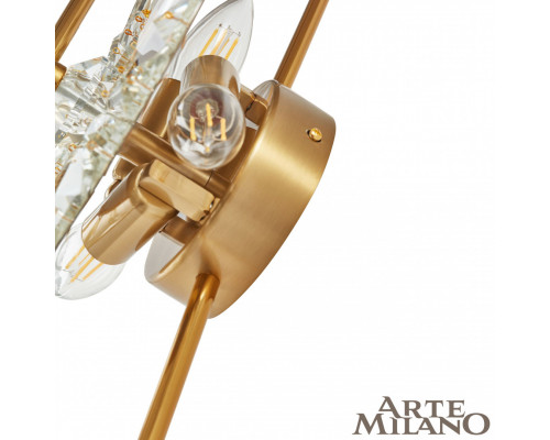 Дополнительное фото Светильник настенный Arte Milano 7752B.D255.H625.E14.3 G: Купить в Интернет магазин освещения GCSVET.RU