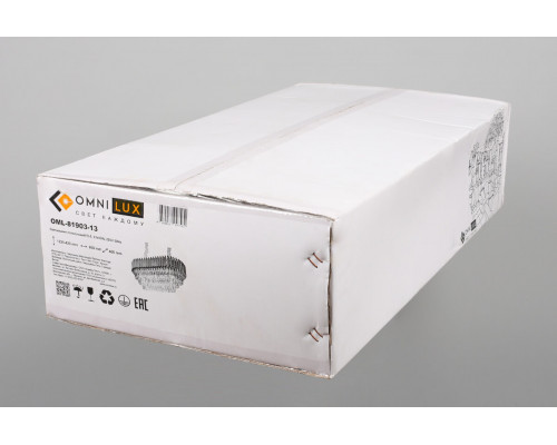 Дополнительное фото Люстра подвесная Omnilux Fontevivo OML-81903-13: Купить в Интернет магазин освещения GCSVET.RU