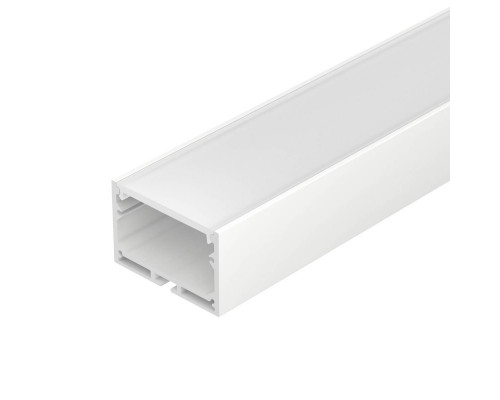 Основное фото Профиль с экраном Arlight SL-LINE-4932-2500 WHITE+OPAL 036304: Купить в Интернет магазин освещения GCSVET.RU