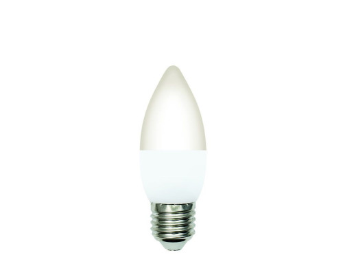 Основное фото Светодиодная лампочка Volpe LED-C37-SLS LED-C37-6W/3000K/E27/FR/SLS: Купить в Интернет магазин освещения GCSVET.RU