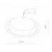 Дополнительное фото Светильник встраиваемый ARTE Lamp A6410PL-1WH: Купить в Интернет магазин освещения GCSVET.RU
