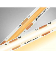 Лента светодиодная Ambrella Light LED Strip 12В COB 10Вт/м 3000K 5м IP20 GS2601