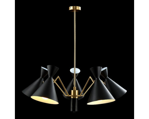 Дополнительное фото Люстра подвесная Crystal Lux Joven SP5 Gold/Black: Купить в Интернет магазин освещения GCSVET.RU