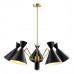 Дополнительное фото Люстра подвесная Crystal Lux Joven SP5 Gold/Black: Купить в Интернет магазин освещения GCSVET.RU