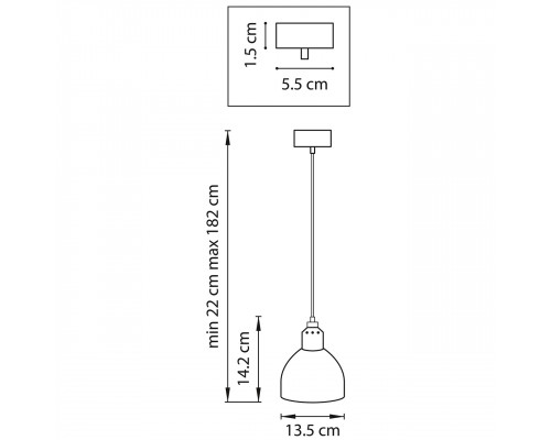 Дополнительное фото Светильник подвесной Lightstar Loft 865017: Купить в Интернет магазин освещения GCSVET.RU
