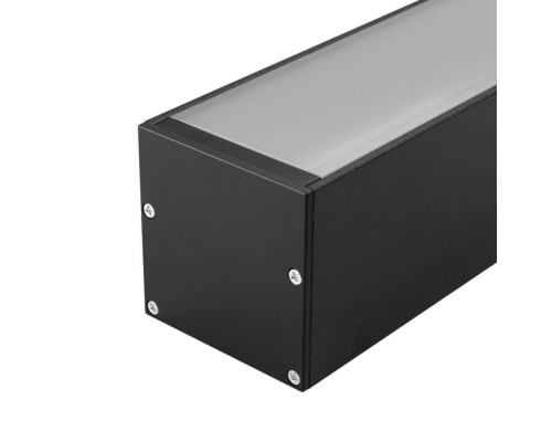 Дополнительное фото Профиль Arlight SL-LINE-5050-2500 BLACK+OPAL 027990: Купить в Интернет магазин освещения GCSVET.RU