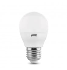 Светодиодная лампа для диммера Gauss E27 7W 6500K шар матовый 105102307-D