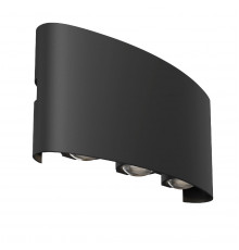 Светильник настенный для улицы Maytoni Strato O417WL-L6B3K