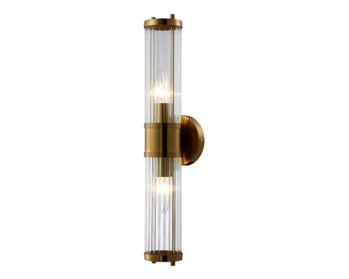 Основное фото Настенный светильник Crystal Lux Sancho AP2 Brass: Купить в Интернет магазин освещения GCSVET.RU