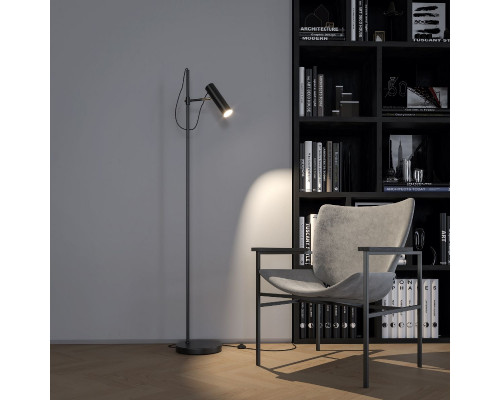 Дополнительное фото Напольный светильник Maytoni Technical Bansky MOD129FL-01B: Купить в Интернет магазин освещения GCSVET.RU