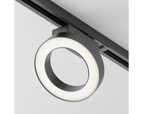 Основное фото Светильник трековый Maytoni Technical Rim TR044-1-12W4K-B: Купить в Интернет магазин освещения GCSVET.RU