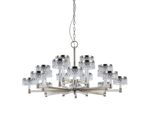 Основное фото Люстра подвесная Delight Collection MD21020075 MD21020075-20A satin nickel: Купить в Интернет магазин освещения GCSVET.RU