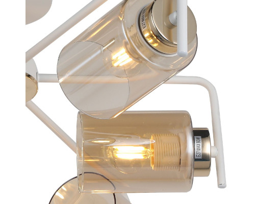 Дополнительное фото Люстра потолочная Illumico IL8248-6COU-79 WH GD: Купить в Интернет магазин освещения GCSVET.RU