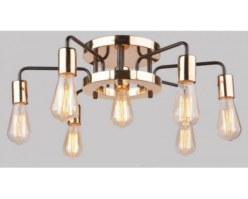 Основное фото Люстра потолочная Arte Lamp Gelo A6001PL-7BK: Купить в Интернет магазин освещения GCSVET.RU