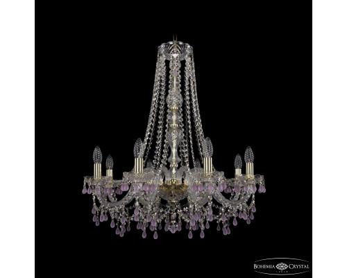 Основное фото Люстра подвесная Bohemia Ivele Crystal 1410/8/240/h-74 G V7010: Купить в Интернет магазин освещения GCSVET.RU