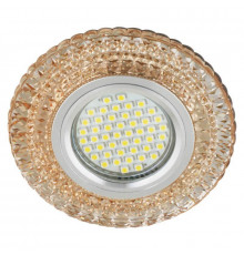 Светильник встраиваемый Fametto Fiore DLS-F131 GU5.3 Chrome/Gold