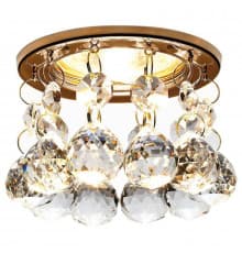 Встраиваемый светильник Ambrella Light Crystal K2051 CL/G