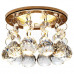 Основное фото Встраиваемый светильник Ambrella Light Crystal K2051 CL/G: Купить в Интернет магазин освещения GCSVET.RU