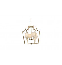 Подвесная люстра Lumina Deco Montero LDP 1249-4 GD+WT