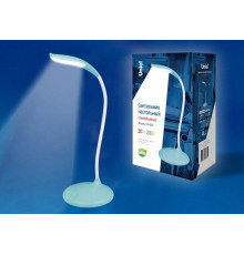 Лампа настольная (UL-00004140) Uniel TLD-558 Blue/LED/280Lm/5000K/Dimmer