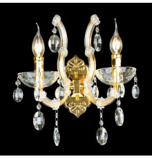 Настенный светильник Crystal Lux Hollywood AP2 Gold