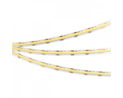 Основное фото Лента светодиодная Arlight SPI-COB-X378-12mm 24V Warm2700-PX63-BPT (7 W/m, IP20, 5m) 041737: Купить в Интернет магазин освещения GCSVET.RU