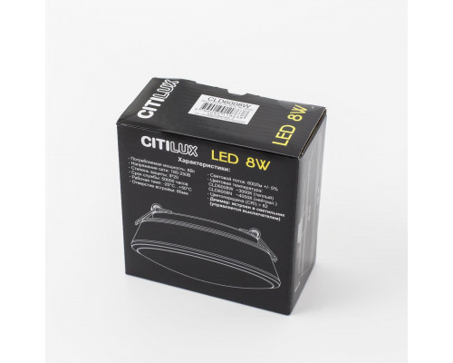 Дополнительное фото Светильник встраиваемый LED Citilux Дельта CLD6008Nz: Купить в Интернет магазин освещения GCSVET.RU