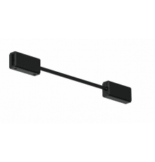 Коннектор гибкий угловой Italline Fantom IT010-4012 black