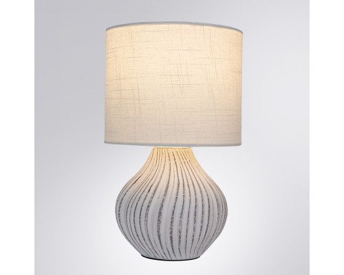 Дополнительное фото Лампа настольная Arte Lamp Nusakan A5034LT-1WH: Купить в Интернет магазин освещения GCSVET.RU