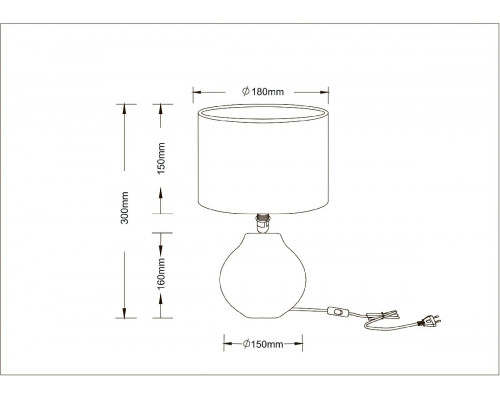 Дополнительное фото Лампа настольная Arte Lamp Nusakan A5034LT-1WH: Купить в Интернет магазин освещения GCSVET.RU
