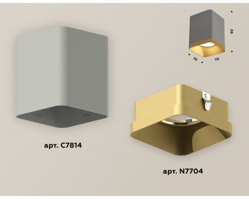 Дополнительное фото Светильник потолочный Ambrella Light Techno Spot XS7814004 (C7814, N7704): Купить в Интернет магазин освещения GCSVET.RU