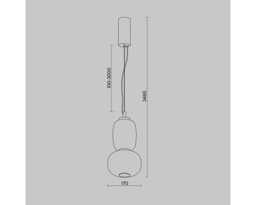 Дополнительное фото Светильник подвесной Maytoni Pattern MOD267PL-L18G3K: Купить в Интернет магазин освещения GCSVET.RU