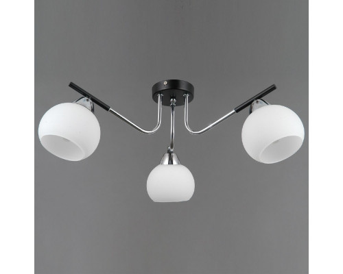 Дополнительное фото Люстра потолочная Illumico IL0713-3CSQ-24 BK CR LIBRA: Купить в Интернет магазин освещения GCSVET.RU