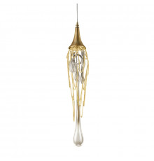Светильник подвесной Delight Collection Goddess Tears P68009S-1G gold