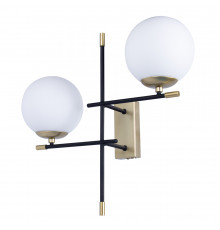 Настенный светильник Arte Lamp Arkab A2225AP-2BK