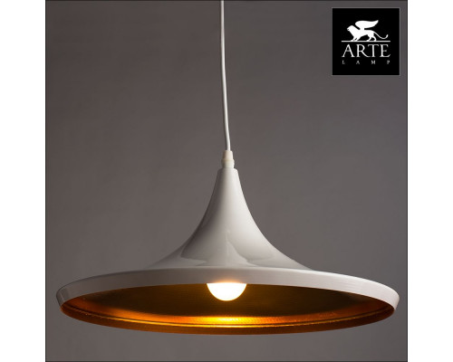 Дополнительное фото Светильник подвесной Arte Lamp Cappello A3406SP-1WH: Купить в Интернет магазин освещения GCSVET.RU