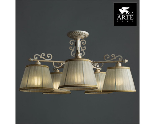 Дополнительное фото Люстра потолочная Arte Lamp Jess A9513PL-5WG: Купить в Интернет магазин освещения GCSVET.RU